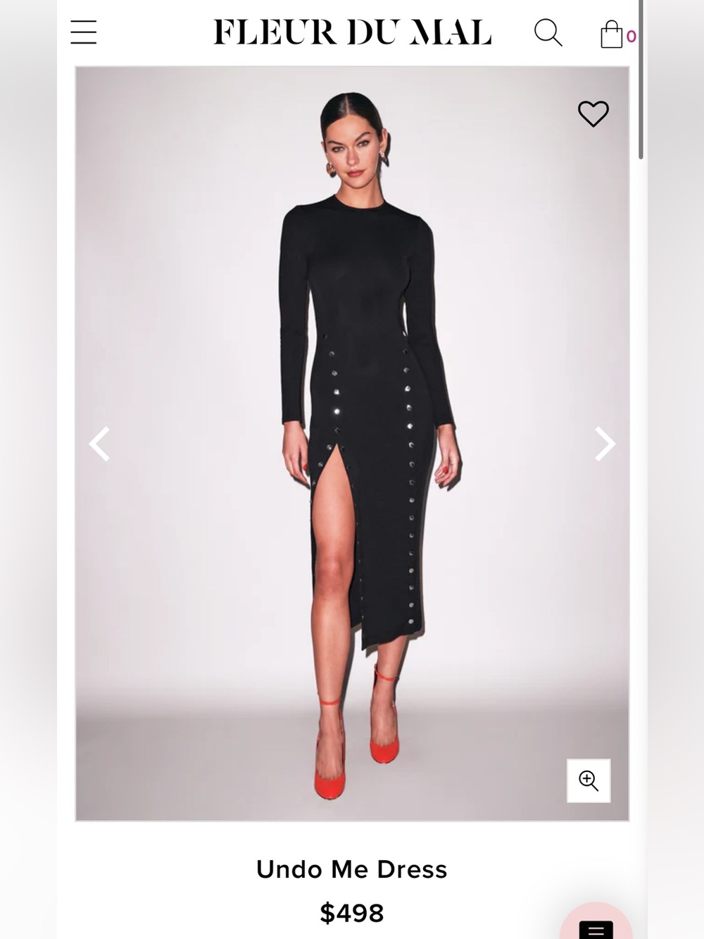 Fleur du mal authentic dress